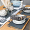 Slate Grey Recycled Leather Placemats and Coasters